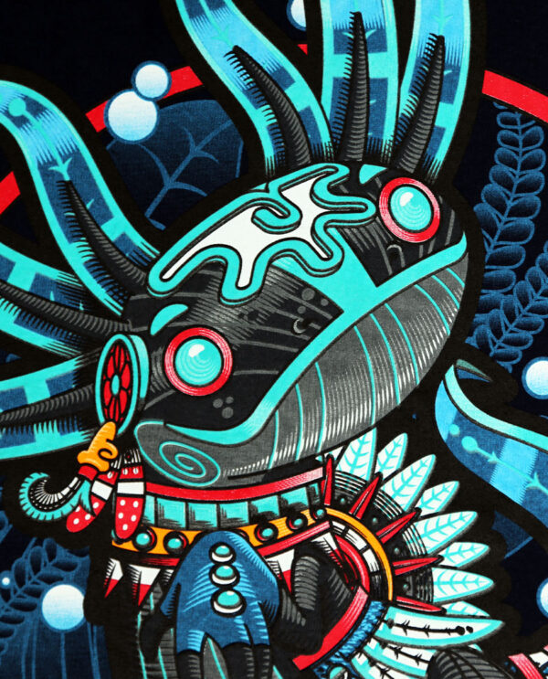 Axolotl Playera Unisex Adulto - Imagen 3