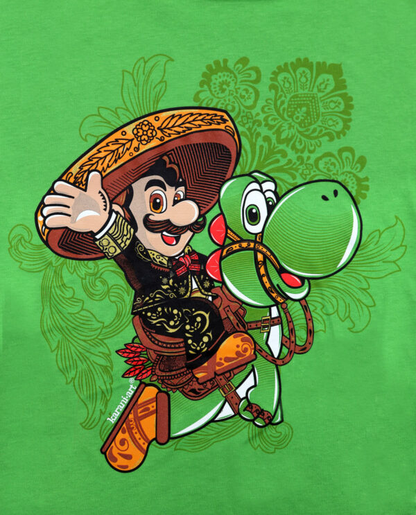 Charro Montado Playera Niño - Imagen 2